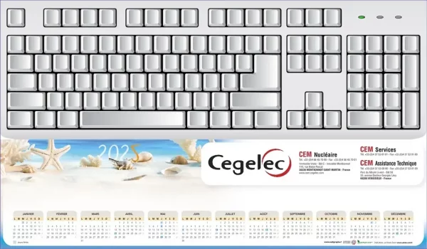 Sous-Main personnalisable Clavier